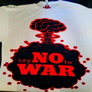 Say No To War Explosion Tshirt